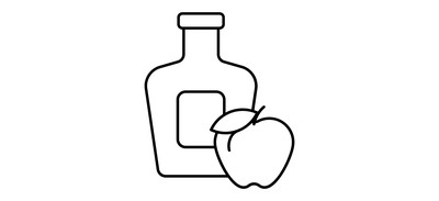 Image for Apple Cidar Vinegar Bottle Cidar Bottle Cricut SVG Design