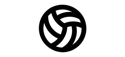 Image for Free Volleyball Ball Game Cricut SVG Design