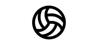 Image for Sport Volley Ball Cricut SVG Design