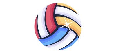 Image for Volleyball Ball Sports Ball Cricut SVG Design