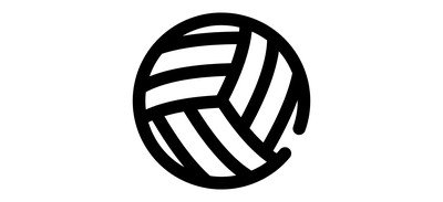 Image for Volleyball Volley Ball Cricut SVG Design