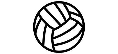 Image for Volleyball Ball Cricut SVG Design