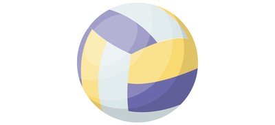 Image for Volleyball Ball Sports Cricut SVG Design