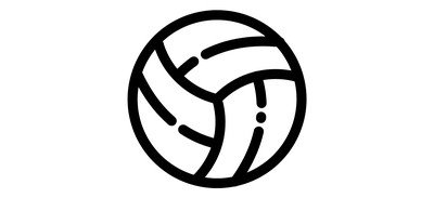 Image for Free Volleyball Sport Ball Cricut SVG Design