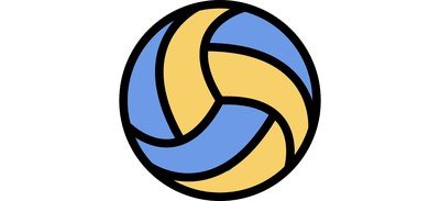 Image for Volleyball Sports Equipment Cricut SVG Design