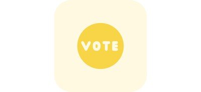 Image for Vote Vote Badge Voting Cricut SVG Design