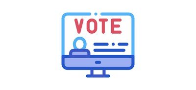 Image for Vote Computer Information Cricut SVG Design