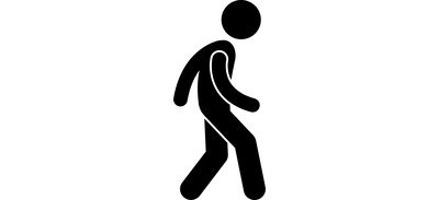 Image for Walking Walk Man Cricut SVG Design