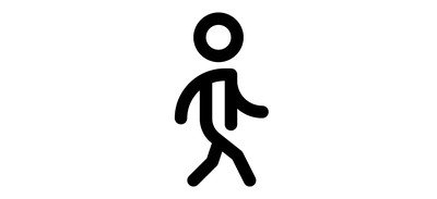 Image for Walking Move Man Cricut SVG Design