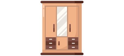 Image for Wardrobe Closet Cupboard Cricut SVG Design