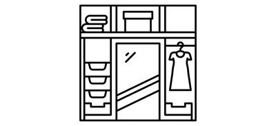 Image for Wardrobe Closet Cupboard Cricut SVG Design