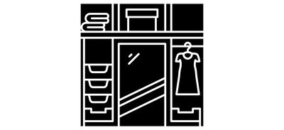 Image for Wardrobe Closet Cupboard Cricut SVG Design