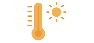 Image for Warm Temperature Hot Cricut SVG Design