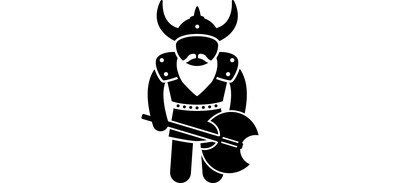 Image for Warrior Axes Character Cricut SVG Design