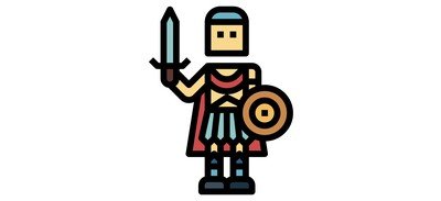 Image for Warrior Roman Swordsman Cricut SVG Design