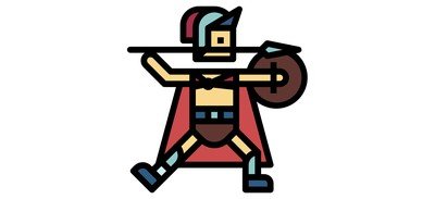 Image for Warrior Roman Swordsman Cricut SVG Design