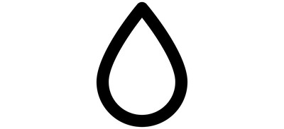 Image for Free Water Drop User Interface Cricut SVG Design