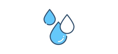 Image for Water Drops Rain Drop Rain Water Cricut SVG Design