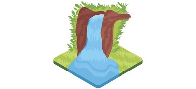 Image for Waterfall Valley River Cricut SVG Design