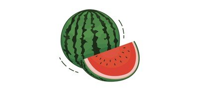 Image for Watermelon Fruit Fresh Cricut SVG Design