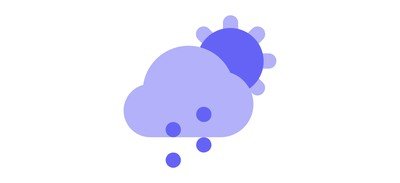 Image for Weather Cloud Snowy Cricut SVG Design