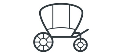 Image for Wedding Carriage Cart Cricut SVG Design