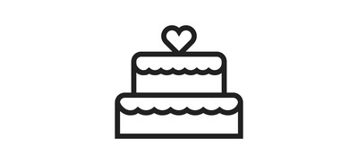 Image for Wedding Cake Cricut SVG Design