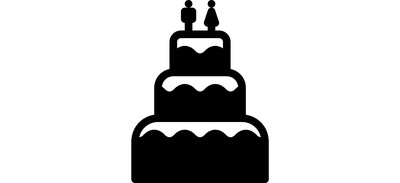 Image for Couple Cake Wedding Cricut SVG Design