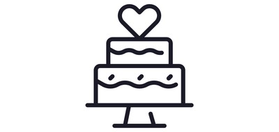 Image for Cake Wedding Marriage Cricut SVG Design