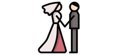 Image for Wedding Couple Love Cricut SVG Design