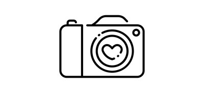 Image for Wedding Photography Camera Wedding Memory Cricut SVG Design