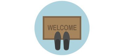 Image for Door Mat Welcome Cricut SVG Design