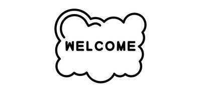 Image for Welcome Welcome Back Slang Cricut SVG Design