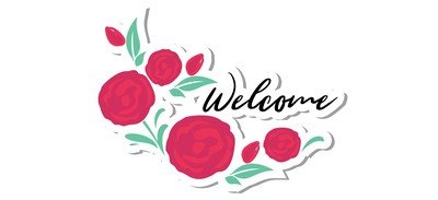 Image for Welcome  Cricut SVG Design