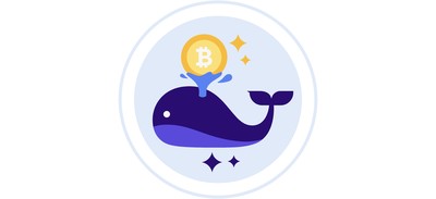 Image for Whale Bitcoin Cryptocurrencies Cricut SVG Design