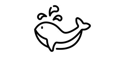 Image for Free Whale  Cricut SVG Design