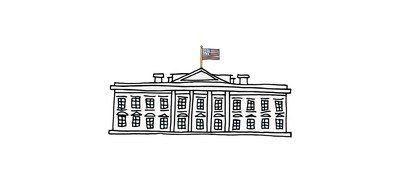 Image for White House American Cricut SVG Design