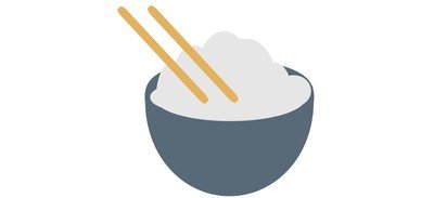 Image for White Rice Bowl Cricut SVG Design