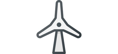 Image for Wind Turbine Electricity Cricut SVG Design