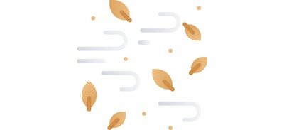 Image for Wind Windy Leaf Cricut SVG Design