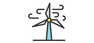 Image for Wind Turbine Energy Cricut SVG Design