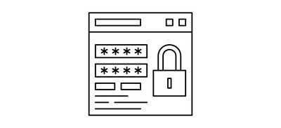 Image for Window Login Lock Cricut SVG Design