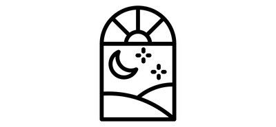 Image for Window Eid Mubarak Muslim Cricut SVG Design