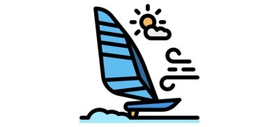 Image for Windsurf Surf Windsurfing Cricut SVG Design