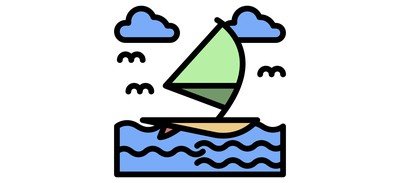 Image for Windsurf  Cricut SVG Design