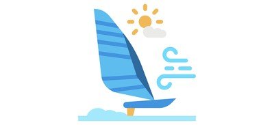 Image for Windsurf Surf Windsurfing Cricut SVG Design