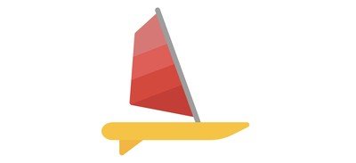 Image for Windsurf Windsurfing Boat Cricut SVG Design