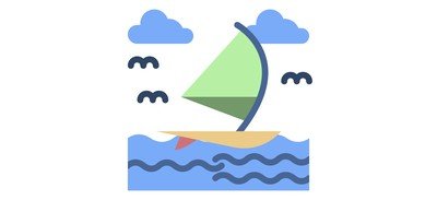 Image for Windsurf  Cricut SVG Design