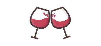 Image for Wine Glass Cheers Cricut SVG Design