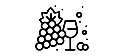 Image for Grape Glass Drink Cricut SVG Design